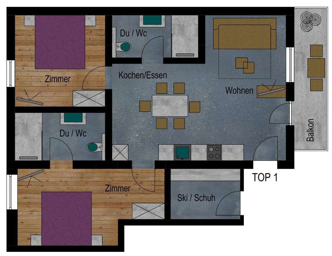 Apart Scharler Mit Silvretta Card See Exterior foto